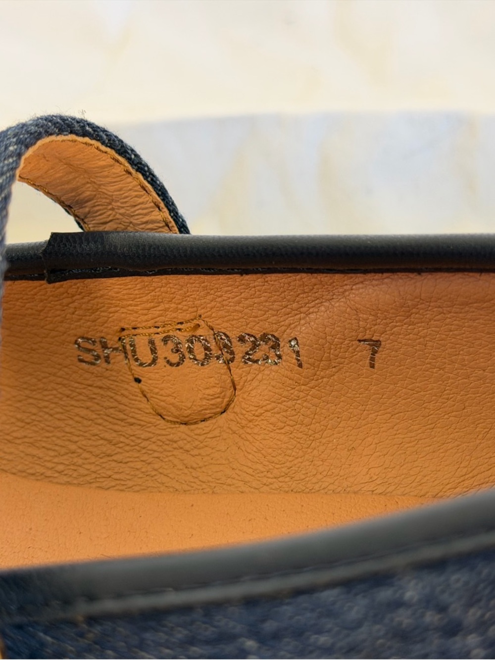 J. Jill Classic Denim Mary Jane Flats - Navy - Picture 6 of 6